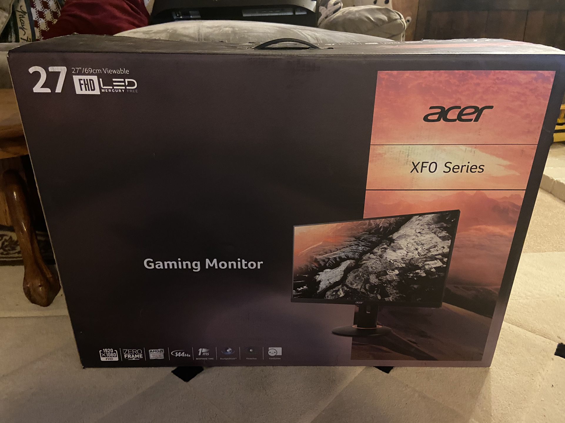 27in Acer Gaming Monitor