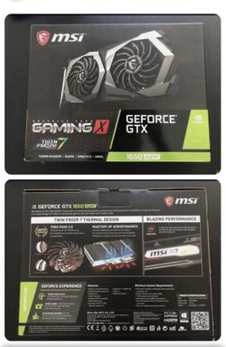 GPU - GeForce GTX 1650 Super Gaming X