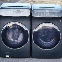 SAMSUNG FLEX WASHER AND ELECTRIC DRYER.. WORKS PERFECT. 45 DAYS WARRANTY 