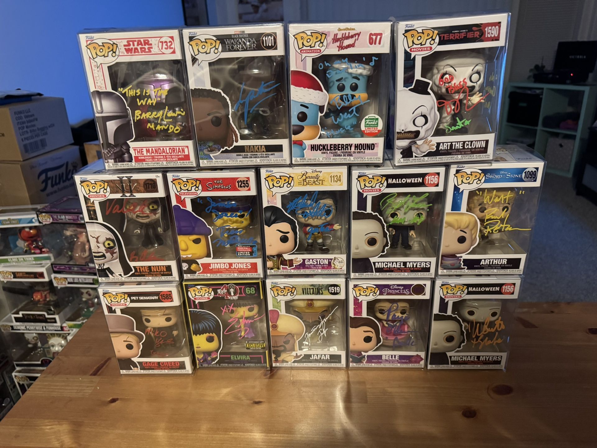 Autographed Funkos Lot