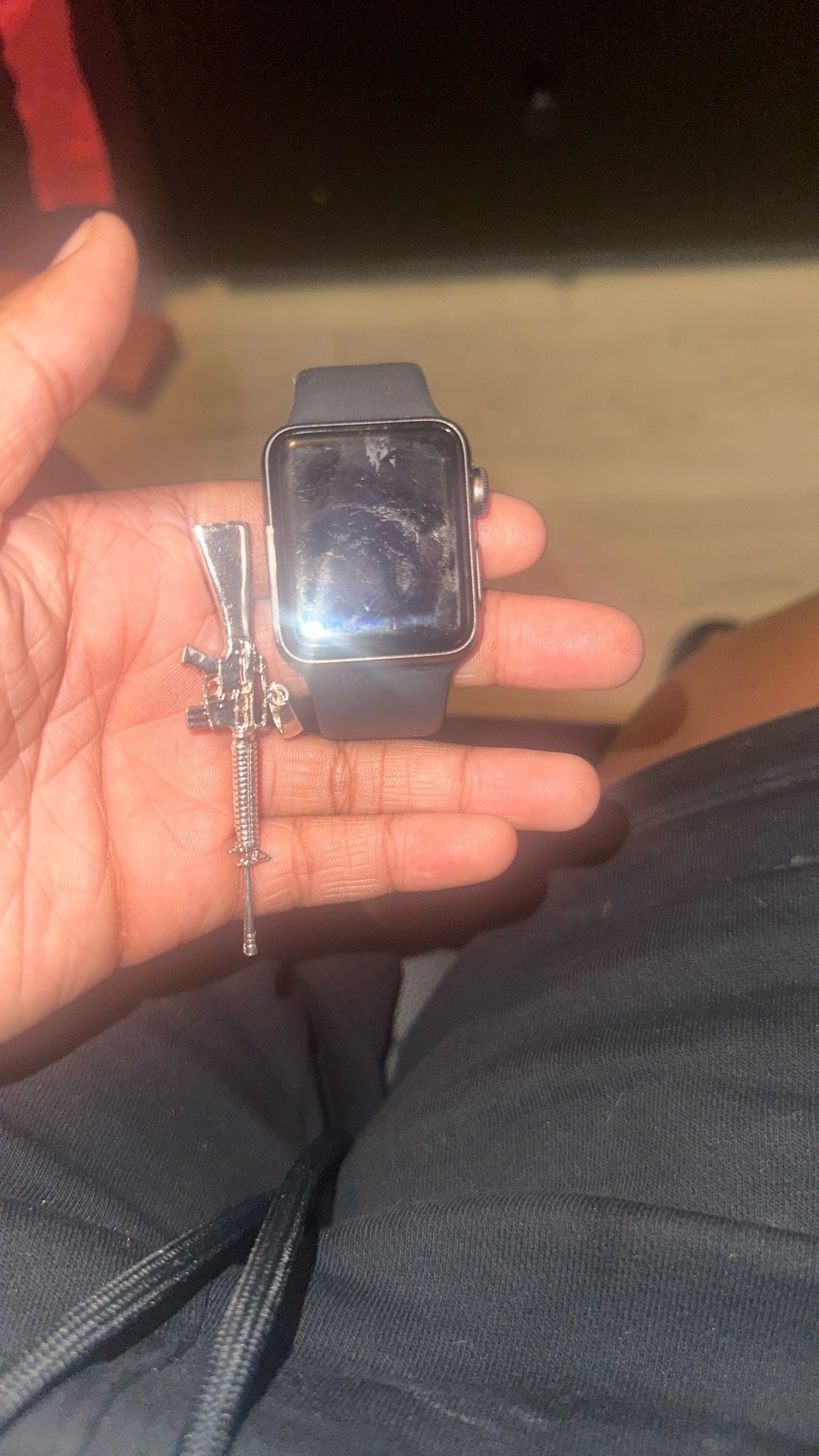 M16 Pendant And Apple Watch