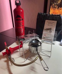 MSR Dragonfly Backpacking Stove with Fuel Bottle