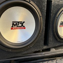 12 MTX Sub Woofer Speakers 🔊 