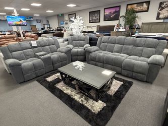 3PC Sofa & Loveseat + FREE Recliner Chair