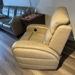 Leather Recliner 