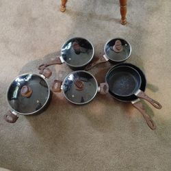 kitchen academy nonstick pot and pan set