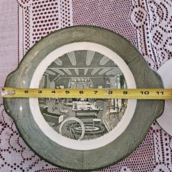 MIDCENTURY  COLONIAL HOMESTEAD SERVING PLATTER LIKE NEW