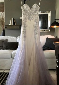 Like new~ rhinestone Formal Dress~ Large