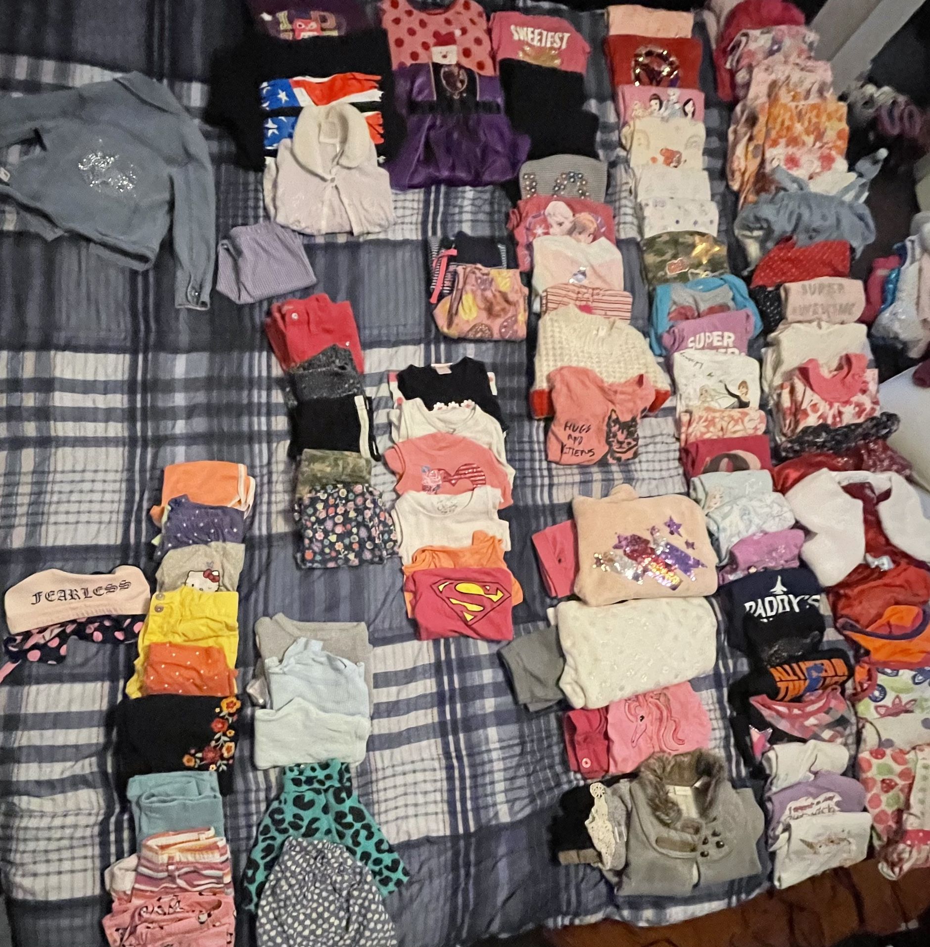 95 Item Girls Size 5/6 Clothing Lot 