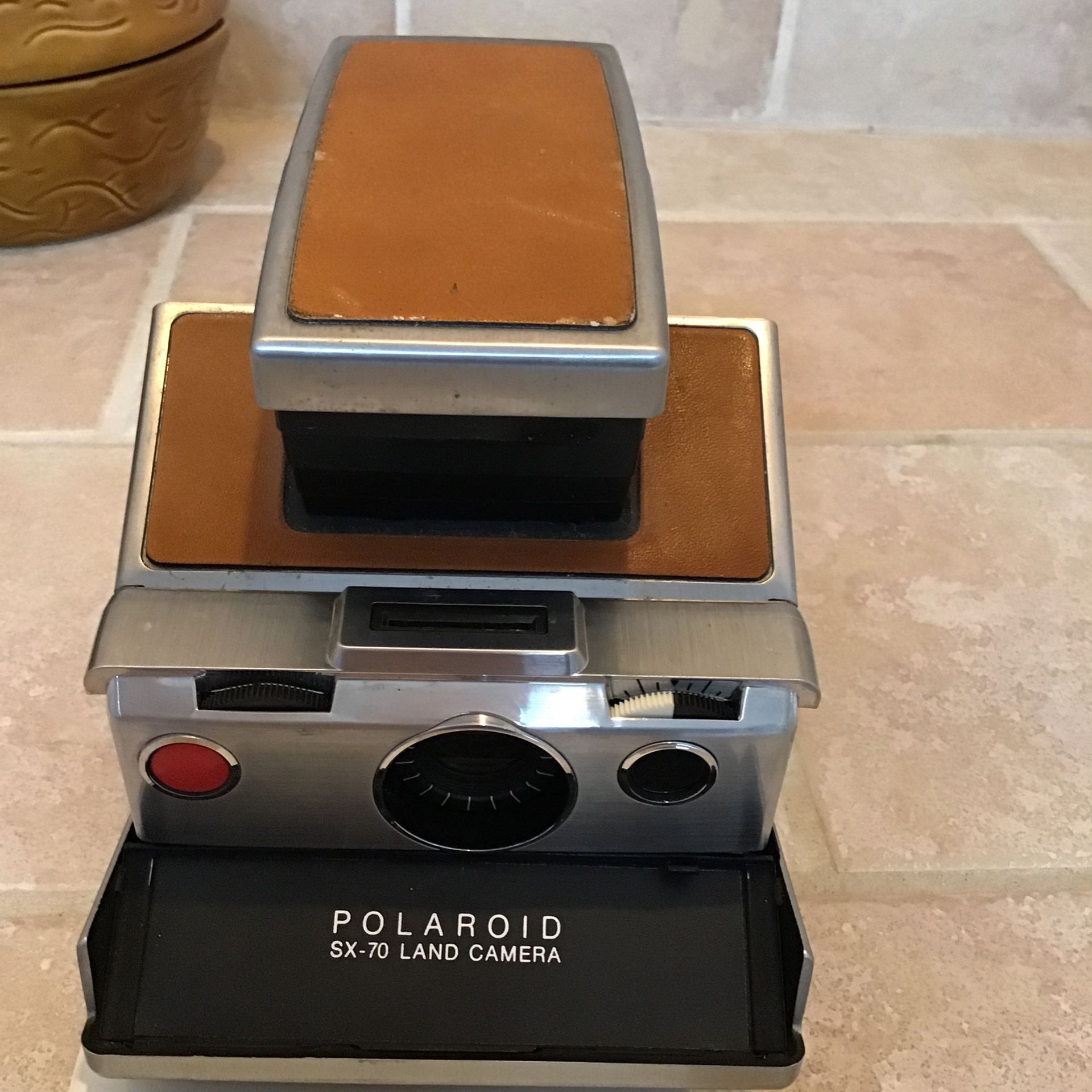 Polaroid Sx-70 Land Camera And Film