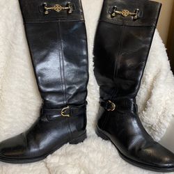 Tory Burch Black Boots 