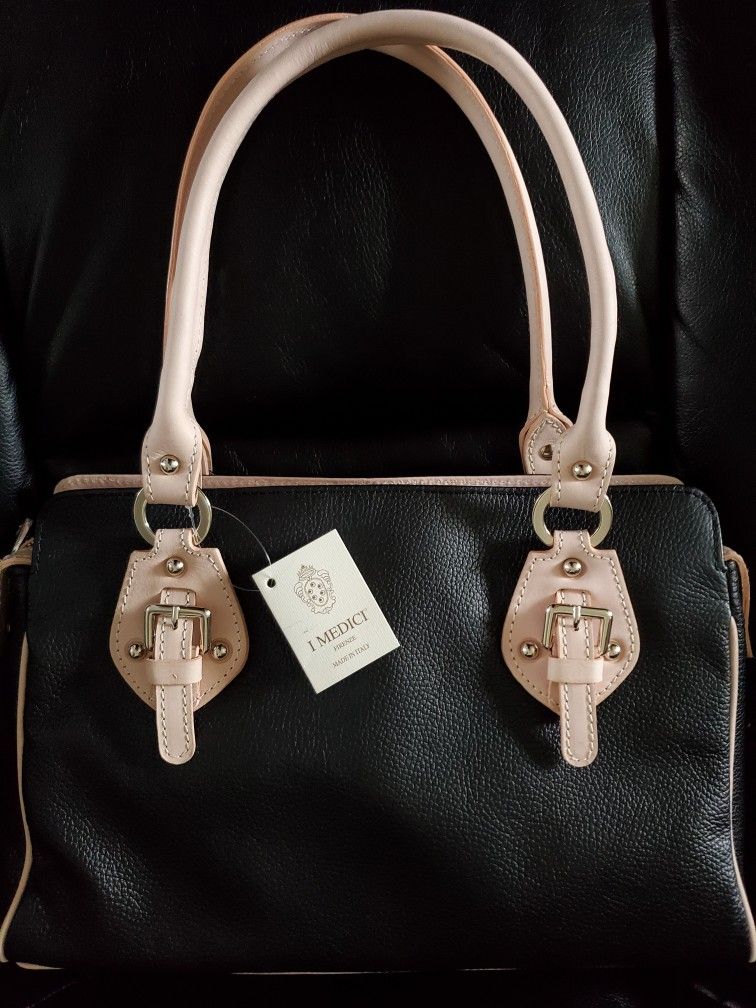 Medici Made In Italy East-west Tote Bag -Leather For Women New