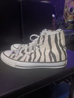 Size 6 M 8 W Converse Chuck 70 Custom High Animal Print Zebra