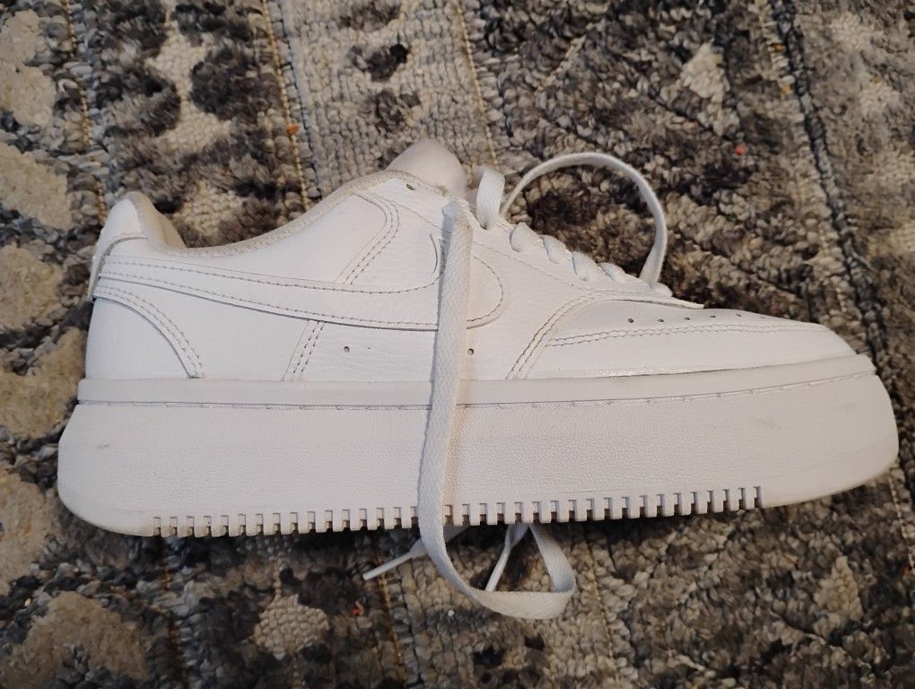 Nike Court Vision Alta Womens Platform Shoes