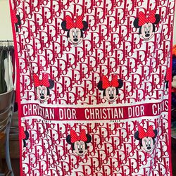 Mother’s Day Gift- 60X80 Red Dior Blanket 