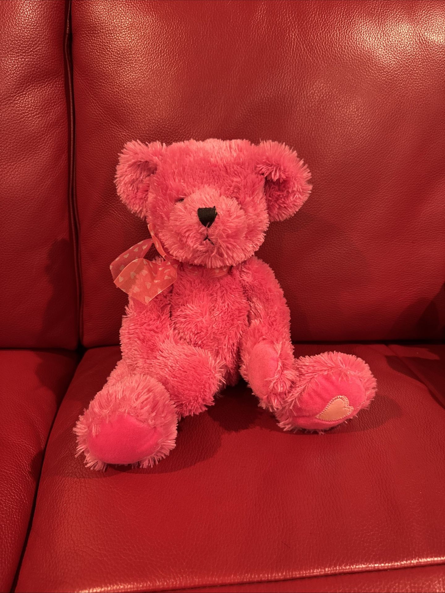 Plush Teddy Bear Hugs Pink 12 Inch Collectible