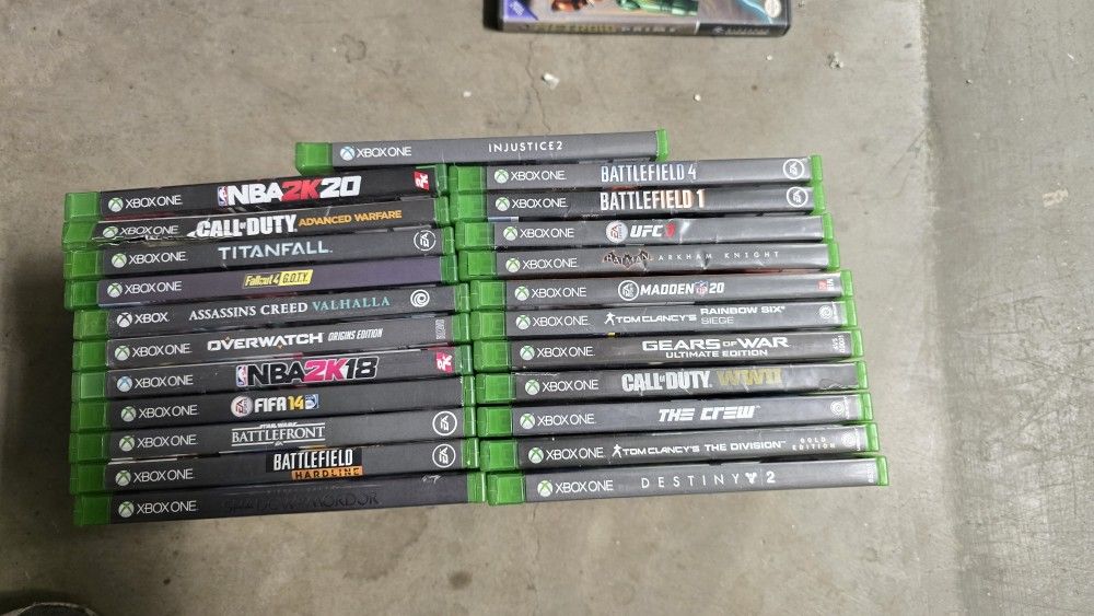 Xbox One Games 27 Games $80 Bucks