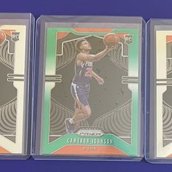 Cameron Johnson Phoenix Suns Basketball Rookie Cards