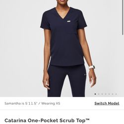 Slim Catarina One-Pocket Scrub Top™ Women