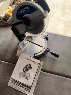 Delta 10” compound miter saw