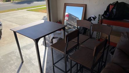Table and chairs