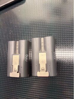 Ring rechargeable batteries