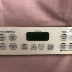 #1686 GE Oven Electronic Control Board - Part # WB27T10467, 191D3776P002 