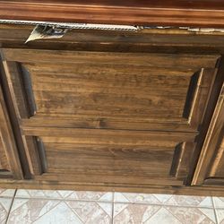 Wooden Tv Stand/ Storage Cabinet 