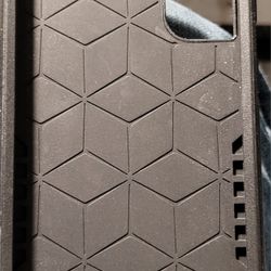 Samsung S21 Rugged Black Acrylic Phone Case
