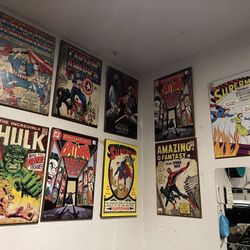 Wood Super Heroes Pictures