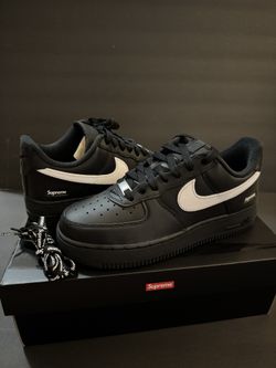 Supreme X Air Force 1 Low Size 6M/7.5w Black