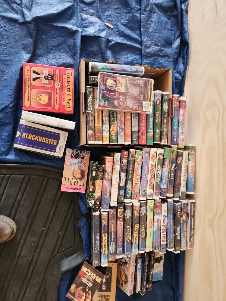 Vhs Collectibles In Excellent Shape 