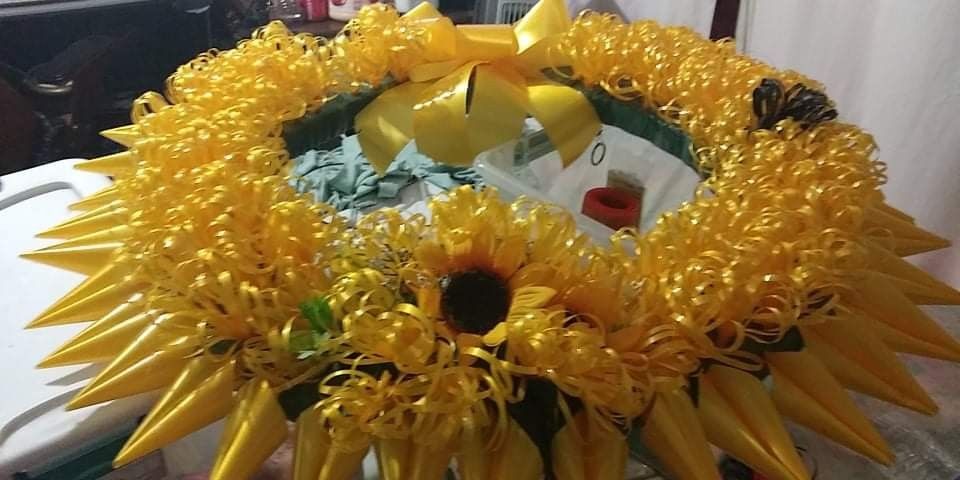 flower and ribbon memorial arrangements, Wetmore And Flowing Wells 5 2 0 3 3 0 1 0 2 7 Text Me For More Inf.9