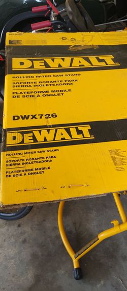 DeWalt DWX726 rolling miter saw stand