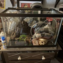 20 Gallon Aquarium w/ Supplies 