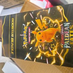 Pokemon Paldean Fates booster bundle