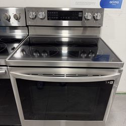 LG electric stove
