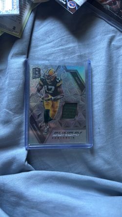 Davante Adams Sunday Spectacle Relic Card