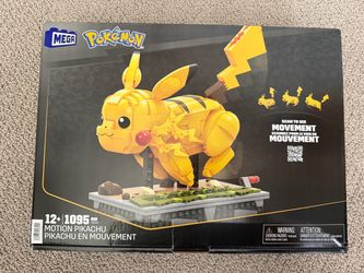 Mega Pokémon Motion Pikachu Building Set