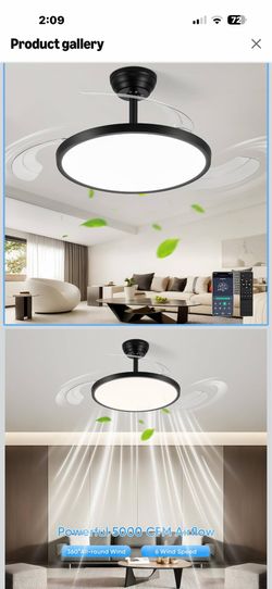 Ceiling  light fan new $$65