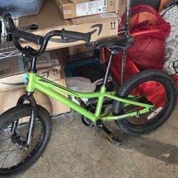 Giant 16 Inch Kids Bicycle + Training Wheels