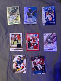 NFL Football Card Lot - Odell Beckham Jr, Michael Thomas Relic, Julio Jones & More