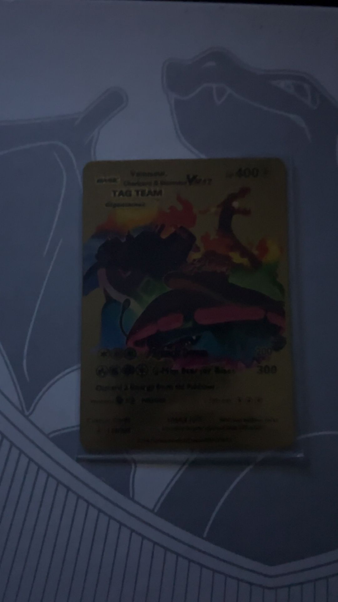 Venusaur Charizard and Blastoise Tag Team 143/203