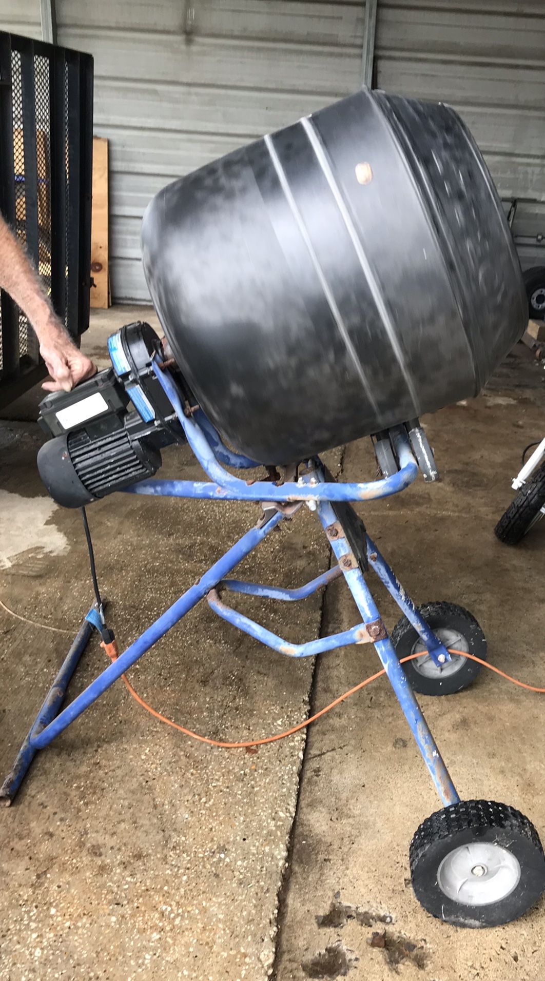 Kobalt Electric Concrete Mixer