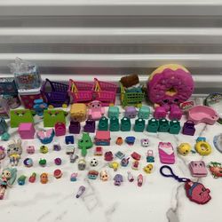 Big Shopkins Toy Lot Figures And Some Even Sealed New