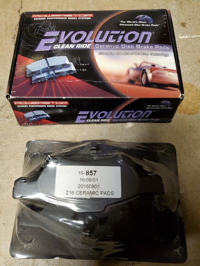 Ceramic Brake pads 
New