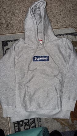 Supreme blue bandana hoodie