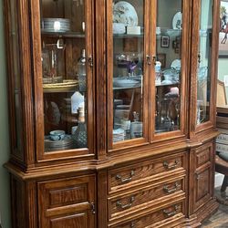 Dining Set With China Hutch