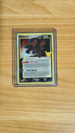Umbreon Gold Star - Celebrations Pokémon Card 17/17 Holo