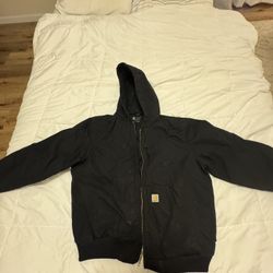 Black Carhartt Jacket J-140
